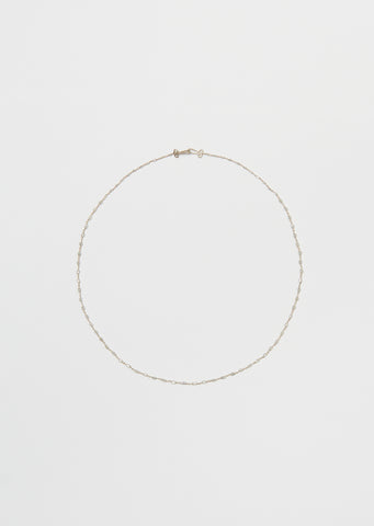 Diamonds Rosary Gancino Necklace