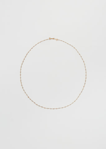 Natural Pearl Rosary Gancino Necklace