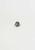 Beauty Alone Green Beryl Oval Ring