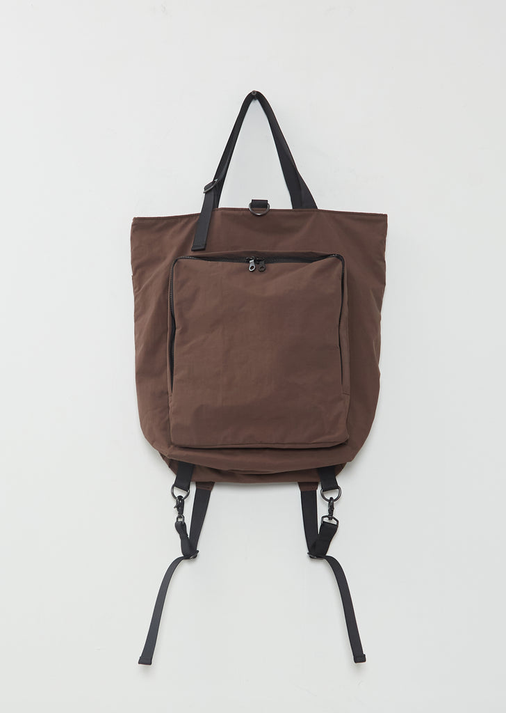 Exclusive Gabardine 2-Way Backpack