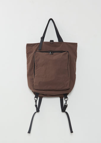 Exclusive Gabardine 2-Way Backpack