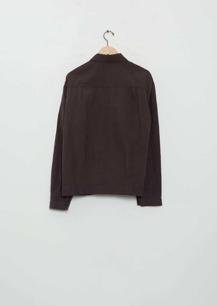 Old Trucker Cotton Linen Jacket