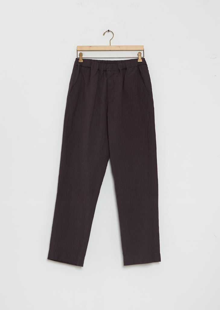 Easy Tapered Cotton Linen Pants