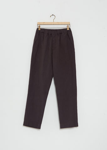 Easy Tapered Cotton Linen Pants