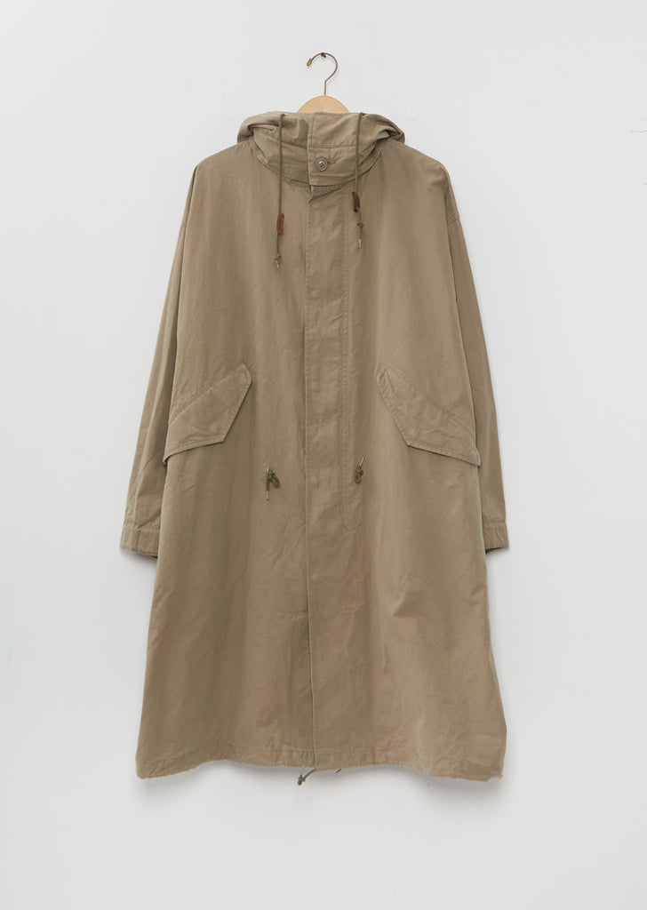 Fishtail Cotton Coat
