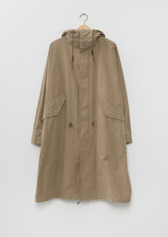 Fishtail Cotton Coat