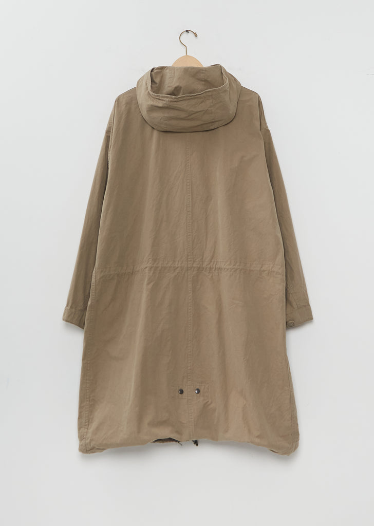Fishtail Cotton Coat