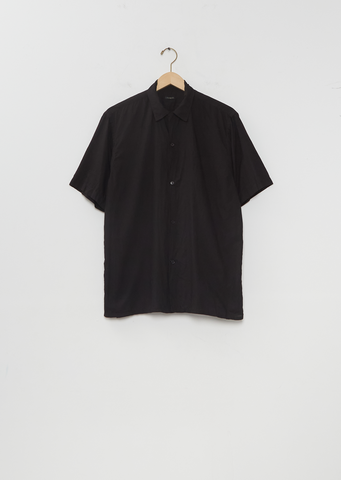 Open Collar Cotton Khadi Shirt