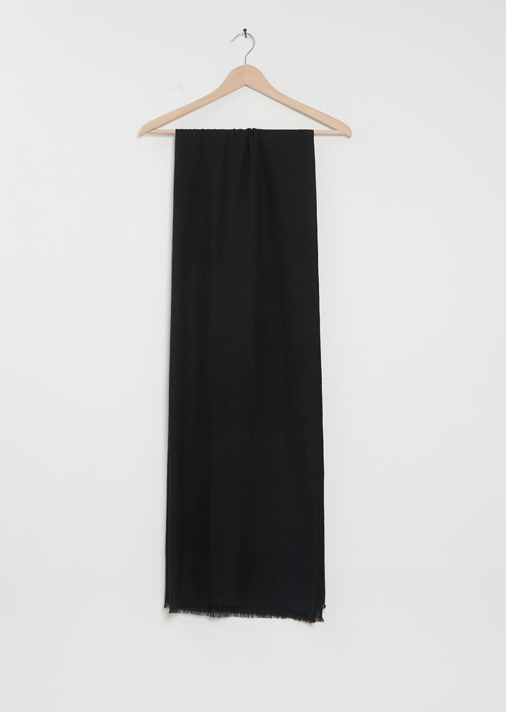 Summer Lung Ta Cashmere Stole — Black