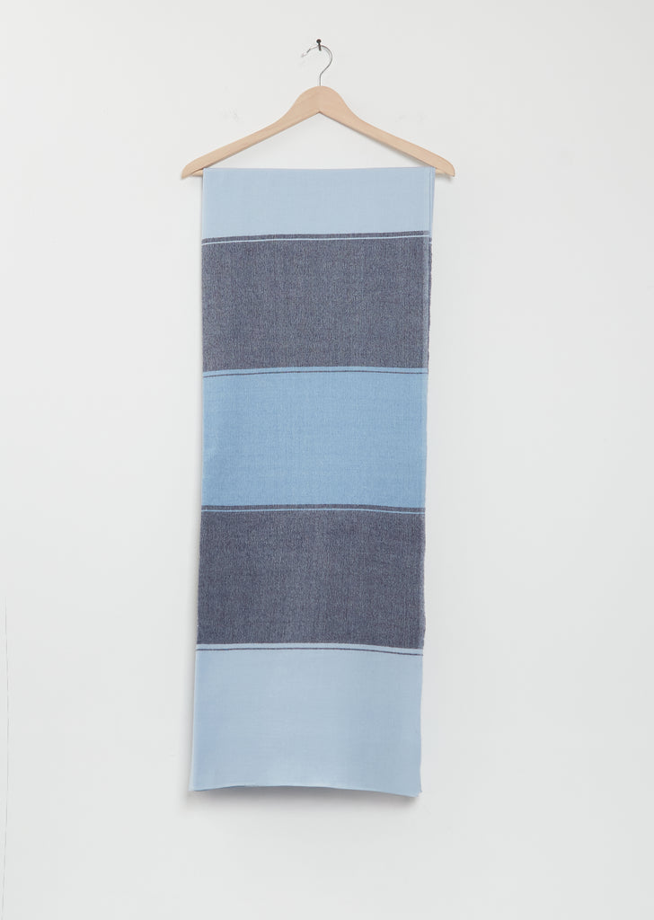 Monsoon Stripe Cashmere Silk Throw
