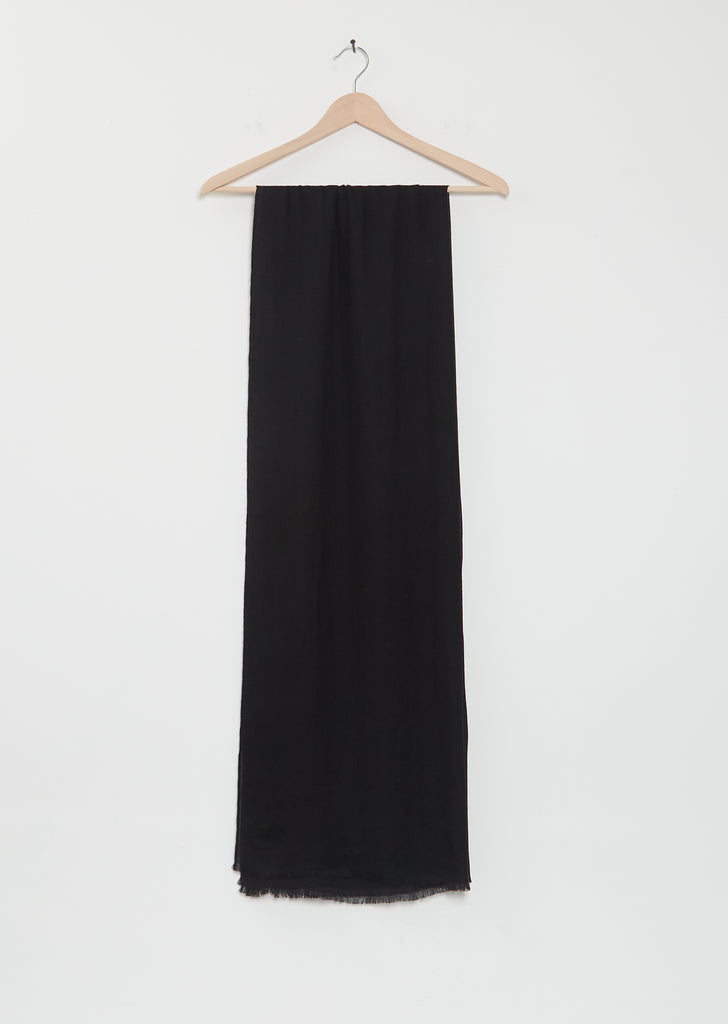 Summer Kiri Cashmere Stole — Black