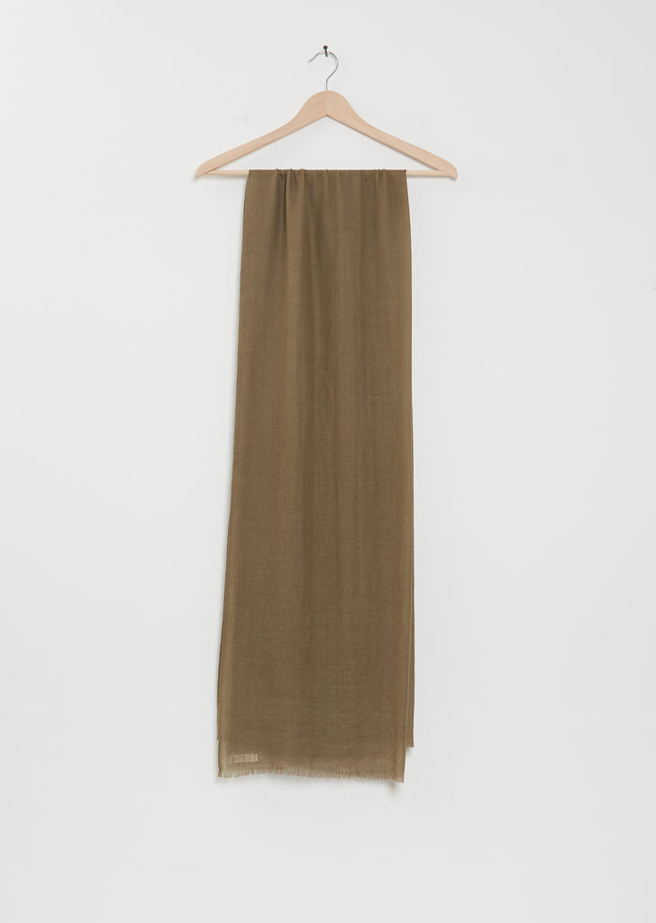 Summer Kiri Cashmere Stole — Khaki