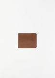 Calfskin Bifold Wallet — Cognac