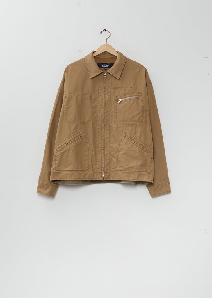 Pockets Cotton Chino Jacket