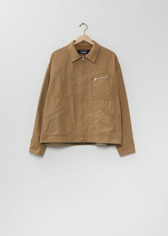 Pockets Cotton Chino Jacket