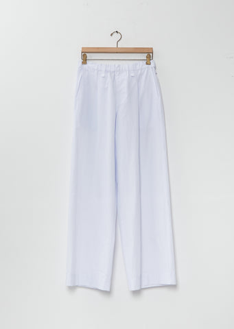 Freshen Technical Cotton Pants — White