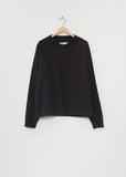 Mock Neck Cotton T-Shirt
