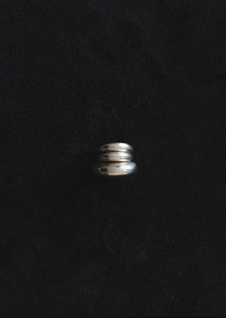 Stacking Silver Rings, Set of Three