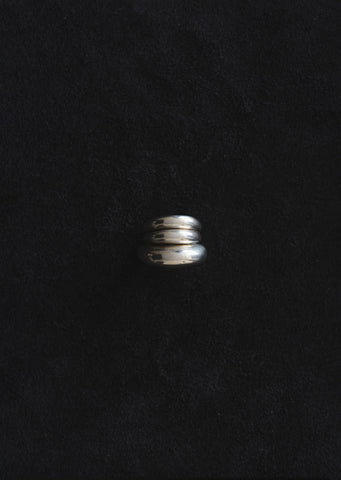 Stacking Silver Rings, Set of Three