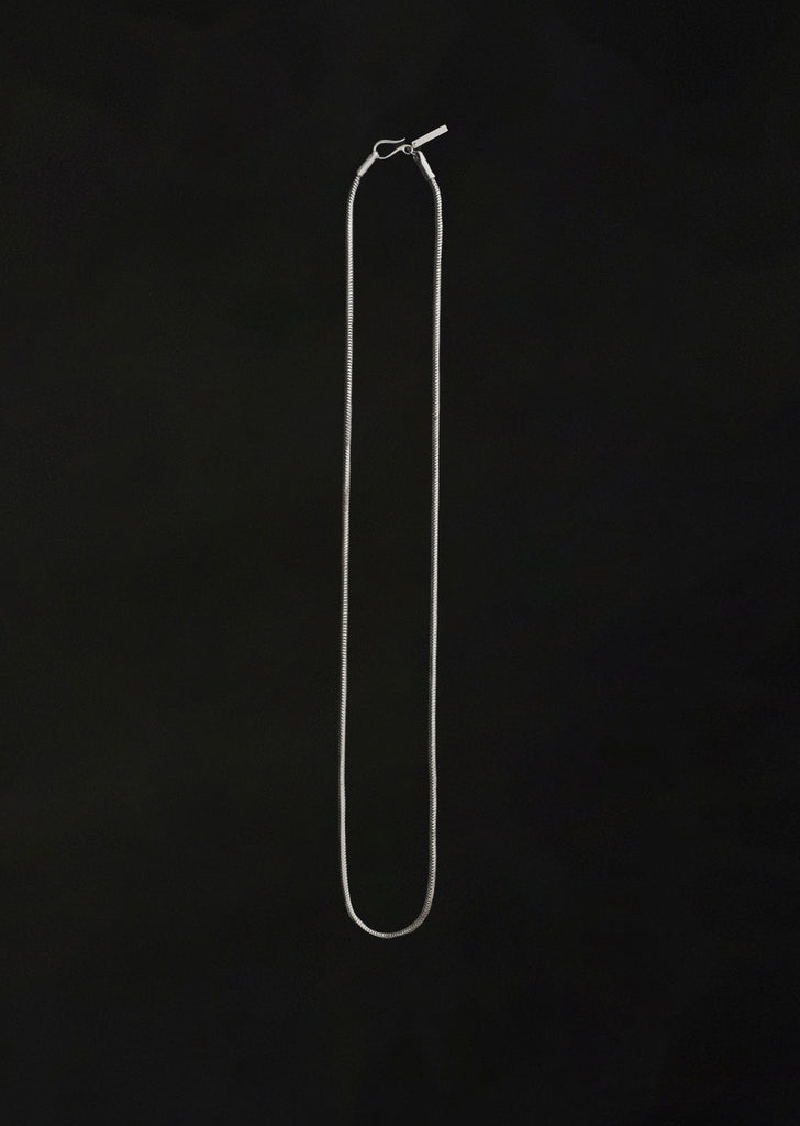 Serpent Silver Chain, 18