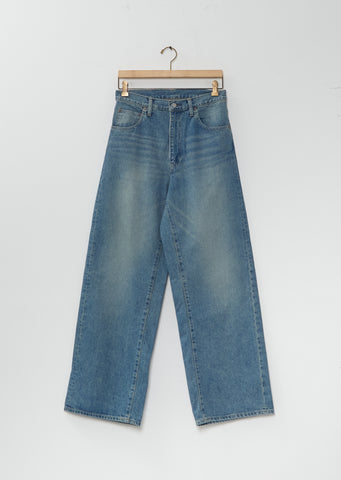 Wide Denim Jeans