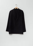Wool Silk Single Breasted Jacket