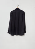 Cupro Twill Oversized Shirt