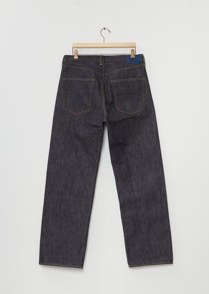 Social Sculpture 01 Wide Raw Jean