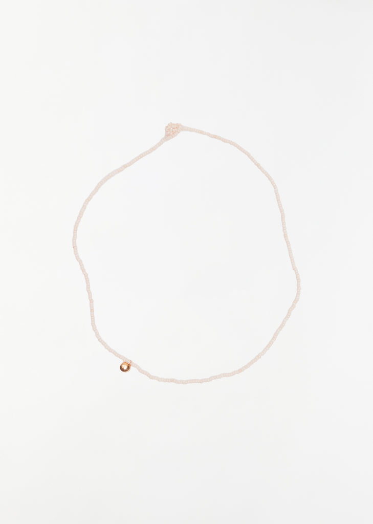 Sayulita 1 Dangling Necklace — Cream