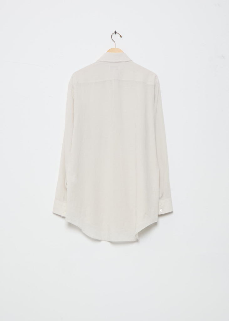 Cotton Linen Double Collar Shirt