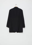 Wool Gabardine 2 Button Flap Jacket