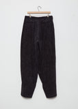 Pigment Dyed Corduroy Stacked Pants