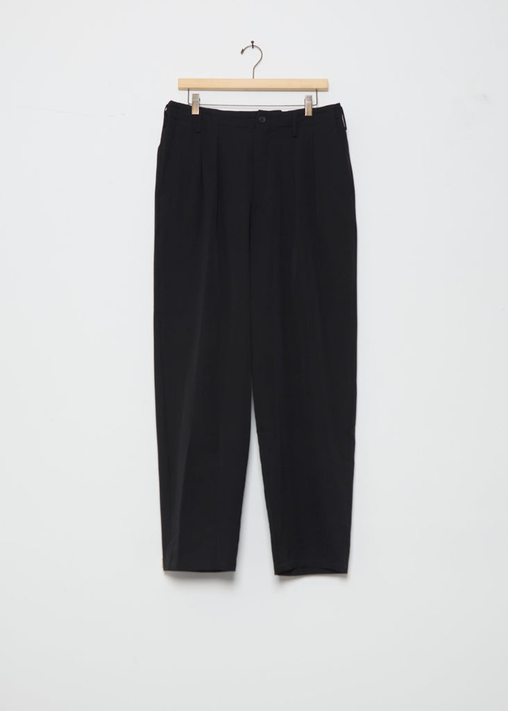 Wool Gabardine 2 Tuck Suit Pants