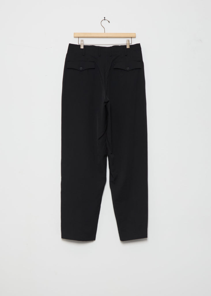 Wool Gabardine 2 Tuck Suit Pants