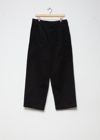 Corduroy Garment Washed Pants