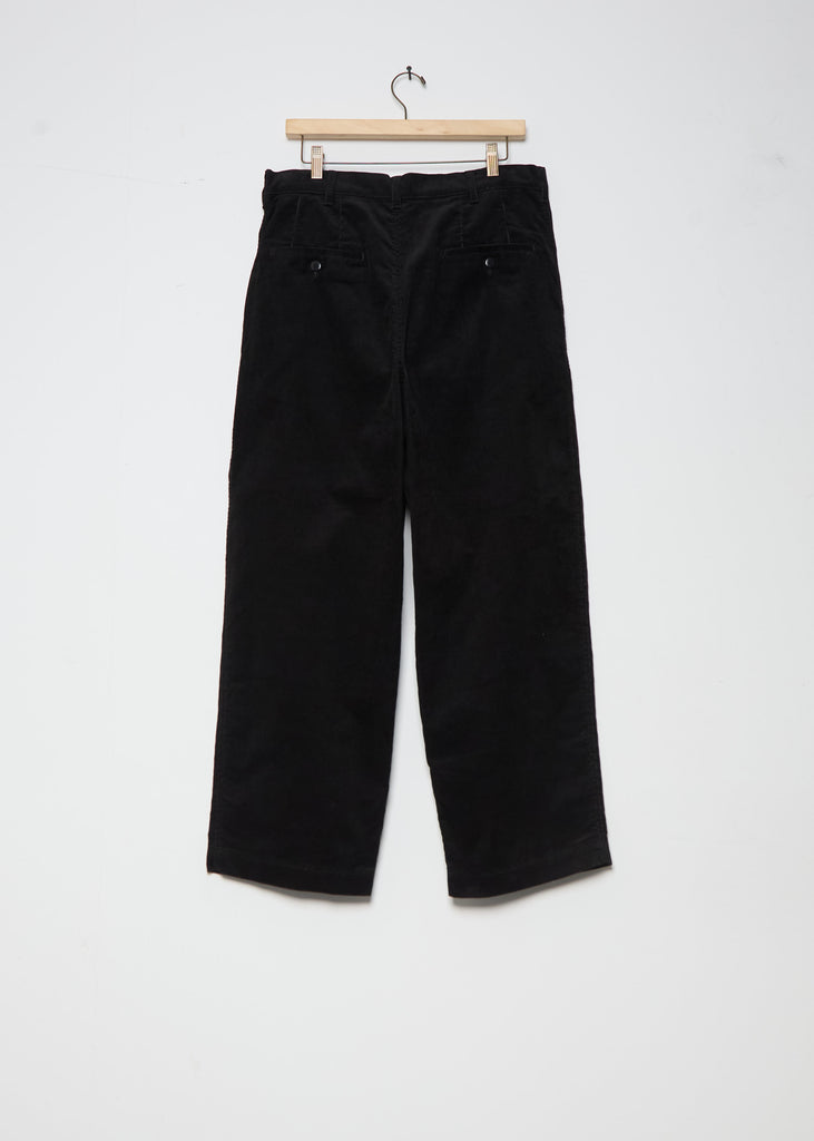 Corduroy Garment Washed Pants