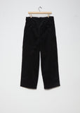 Corduroy Garment Washed Pants