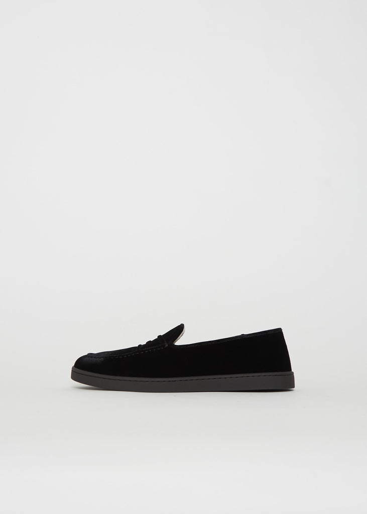 Peebles Velvet Loafer