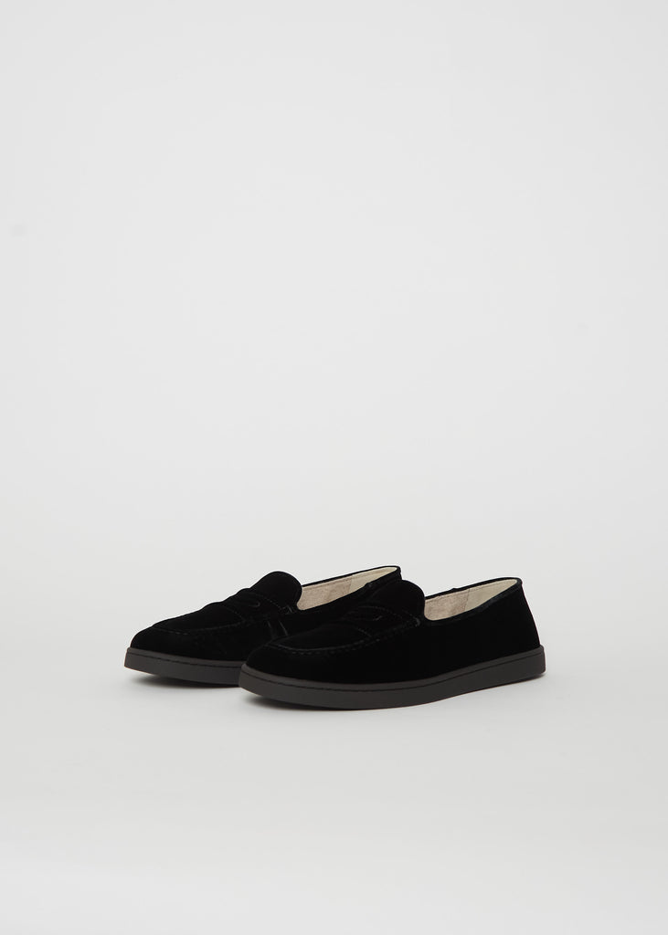 Peebles Velvet Loafer