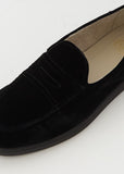 Peebles Velvet Loafer