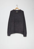 BF R-Neck Cashmere Silk Sweater Marl