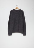 BF R-Neck Cashmere Silk Sweater Marl