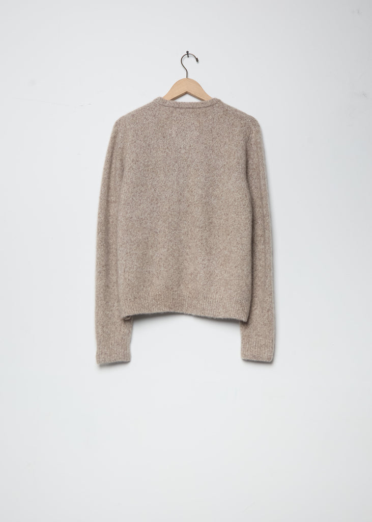 Zipper Mini Cashmere Silk Bomber Marl