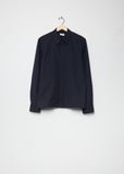 Corran Cotton Wool Shirt — Navy