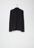 Corran Cotton Wool Shirt — Black