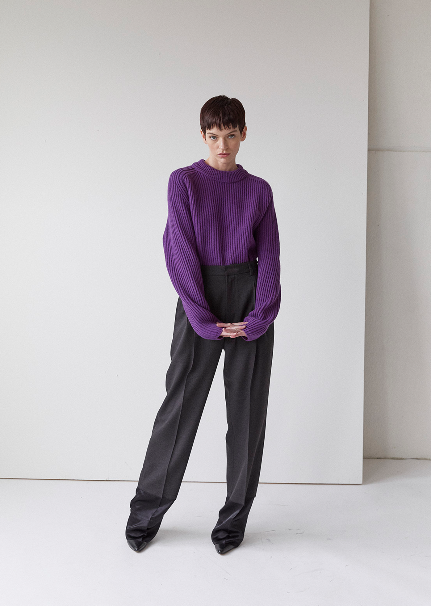 Purple rain sweater sales