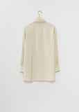 Scarf Long Silk Shirt