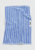 Hand Towel — Clear Blue Stripes