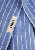 Washcloth — Clear Blue Stripes