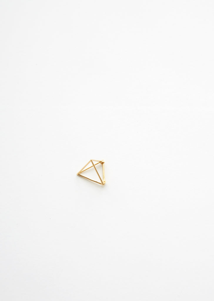 Triangle Earring 10 YG